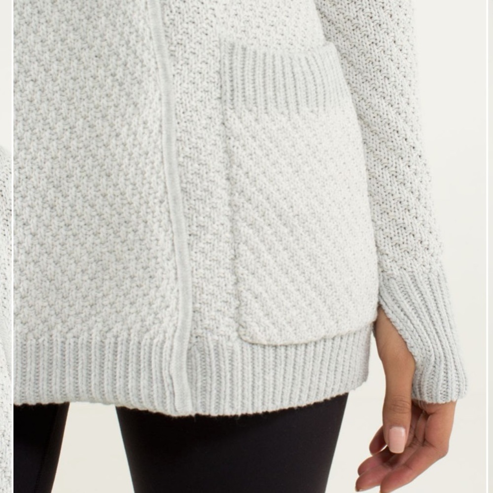 Lululemon, Post Practice Cardigan, Euc - image 4